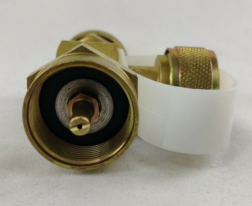 JR Products Cylinder Branch Tee 1"-20 Female x 1"-20 Male 07-30155 RV Camper