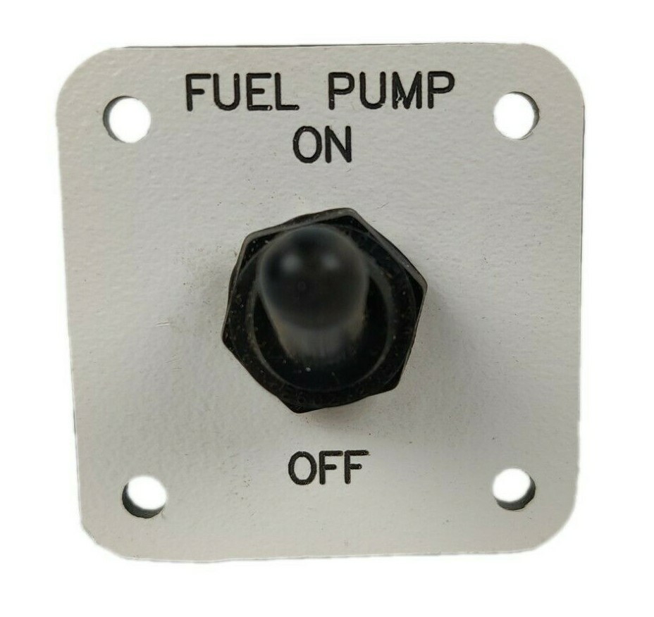 RV Toy Hauler Fuel Pump Switch Auxilliary Tank Station Toggle Camper Trailer 12V