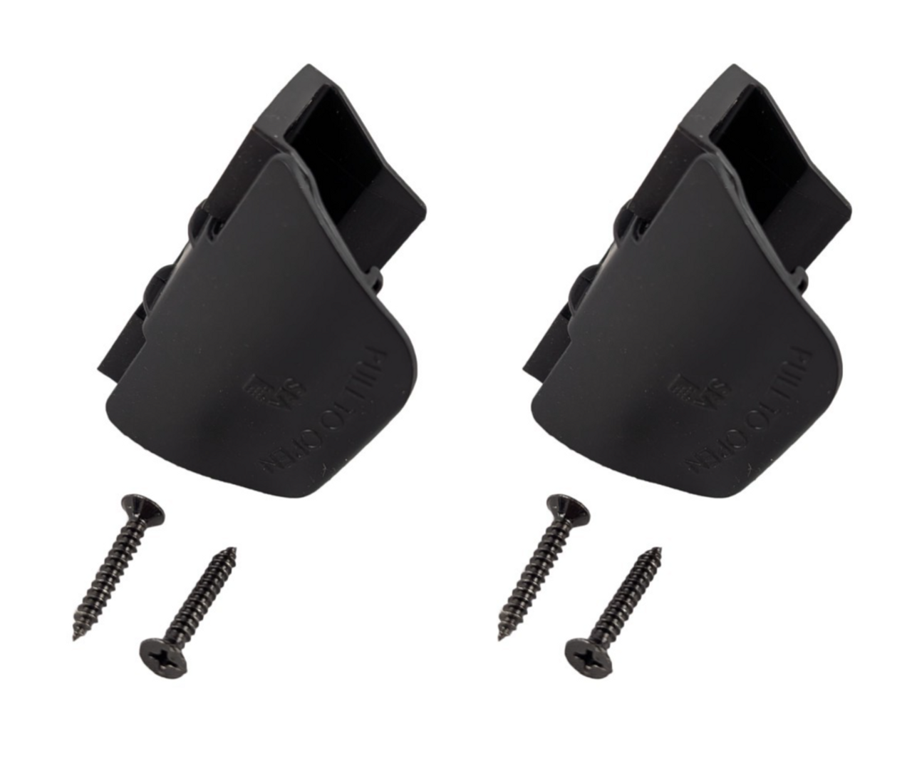 2 RV Mirror Door Latches Closet Wardrobe Sliding Doors Catches RV Camper Trailer