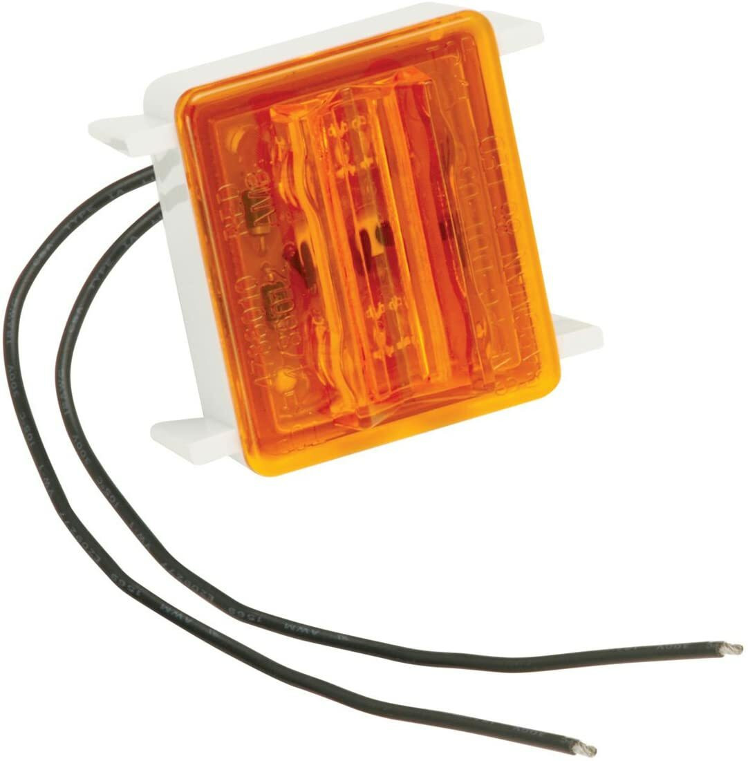 Bargman Clearance Side Marker Light LED Wrap Around Upgrade Module Amber Trailer