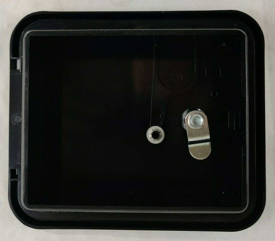 JR Products Electrical Power Cord Cable Hatch Black Plastic RV Camper E7133-A