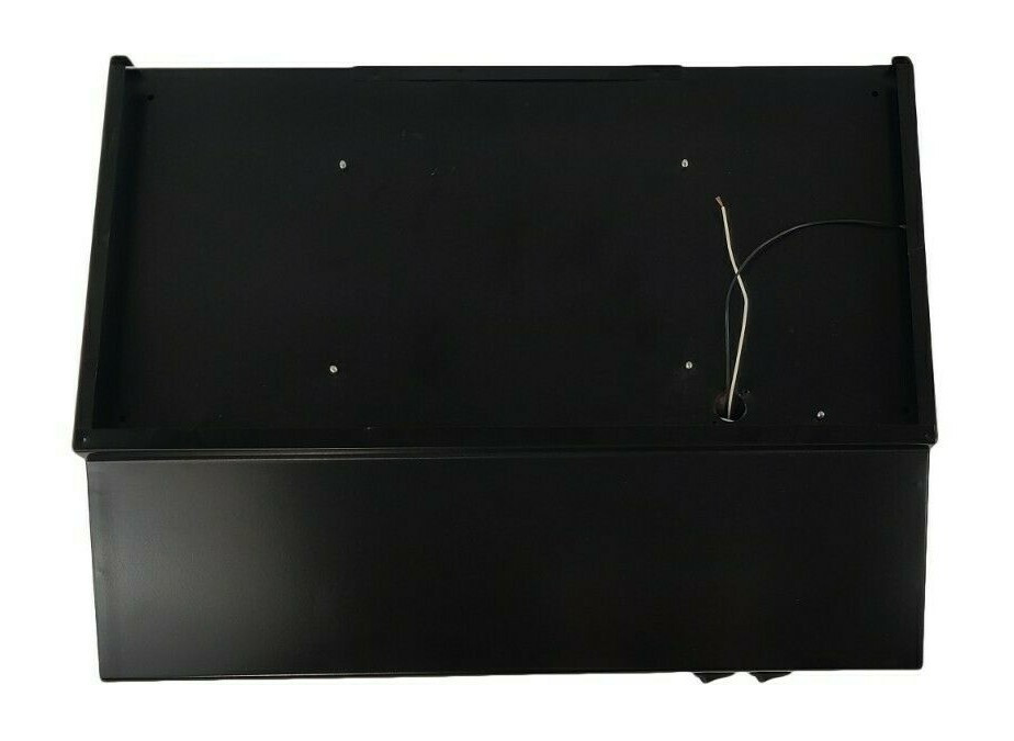 24" Range Stove Black Ductless Hood Vent W/ Fan Light RV Camper 12V S0730 Series