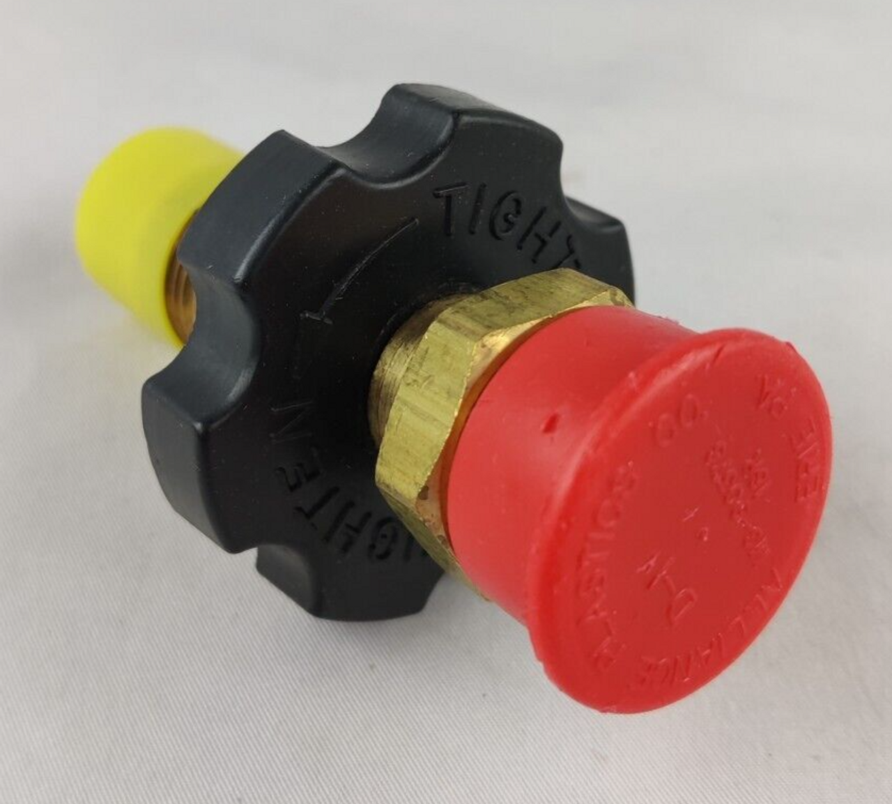 JR Products POL Cylinder Adapter LP Propane Fitting Camper RV Trailer 07-30165