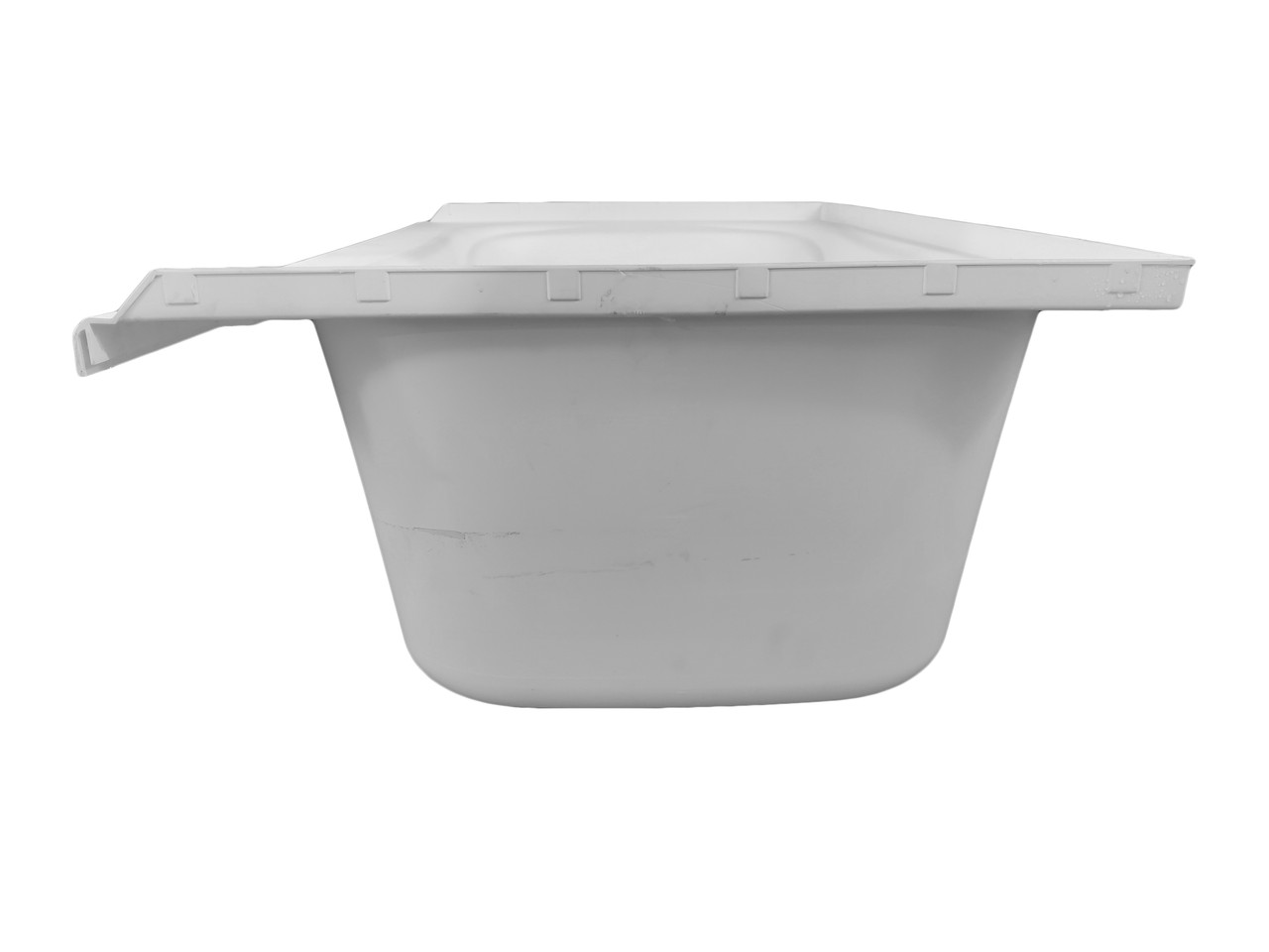 RV Bath Tub 38" x 24" White Right Drain Trailer Camper Wash Bath Room Shower