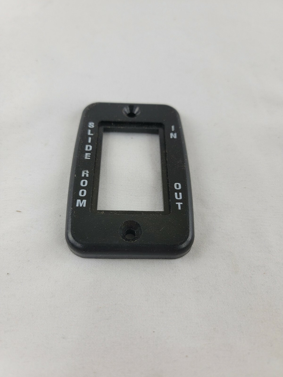 1 7/8" x 2 7/8" Slide Out Room Switch Cover Only Black Bezel Frame RV Camper