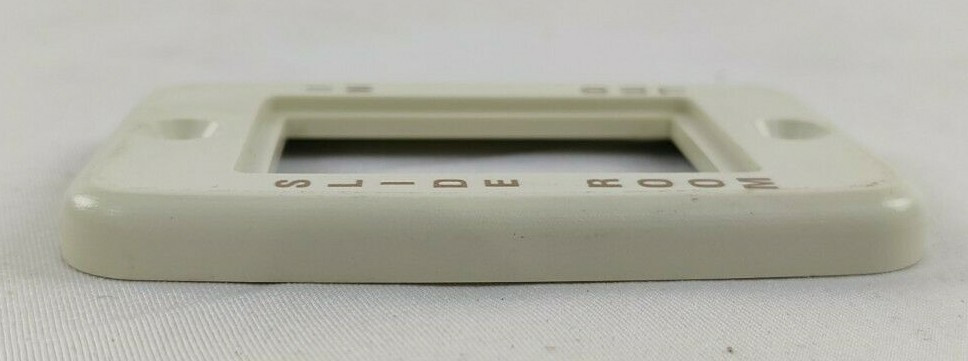 RV Slide Out Room Switch Cover Only In Out Off White Camper Trailer Bezel Frame