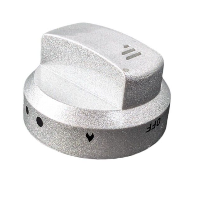 Furrion Stove Burner Replacement Knob Silver Cooktop Range RV Camper Trailer