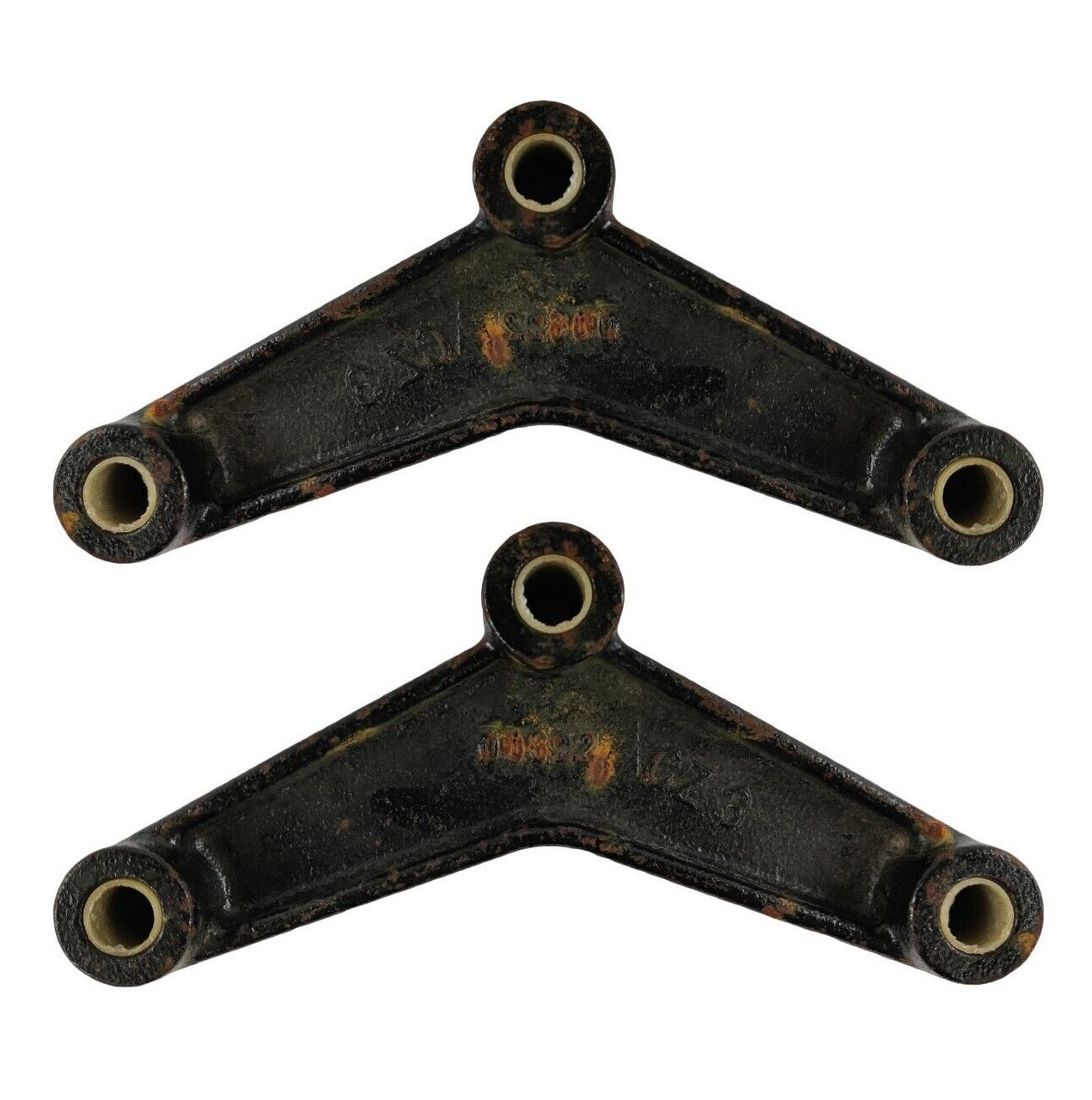 (2) Dexter 7 3/4 Equalizers for 1 3/4 Double Eye Leaf Spring 13-122 RV Trailer