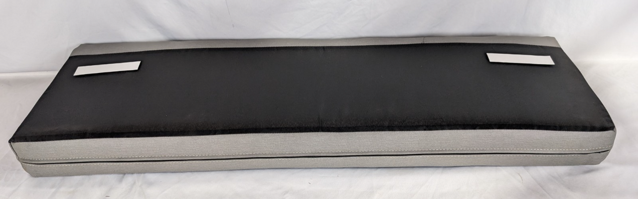 42" x 74" U Shape Dinette Booth Grey Cushions Table RV Camper Trailer Coachmen