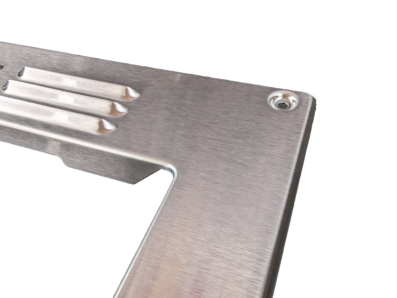 High Pointe RV Microwave Stainless Steel Trim Kit Replacement Camper Trailer