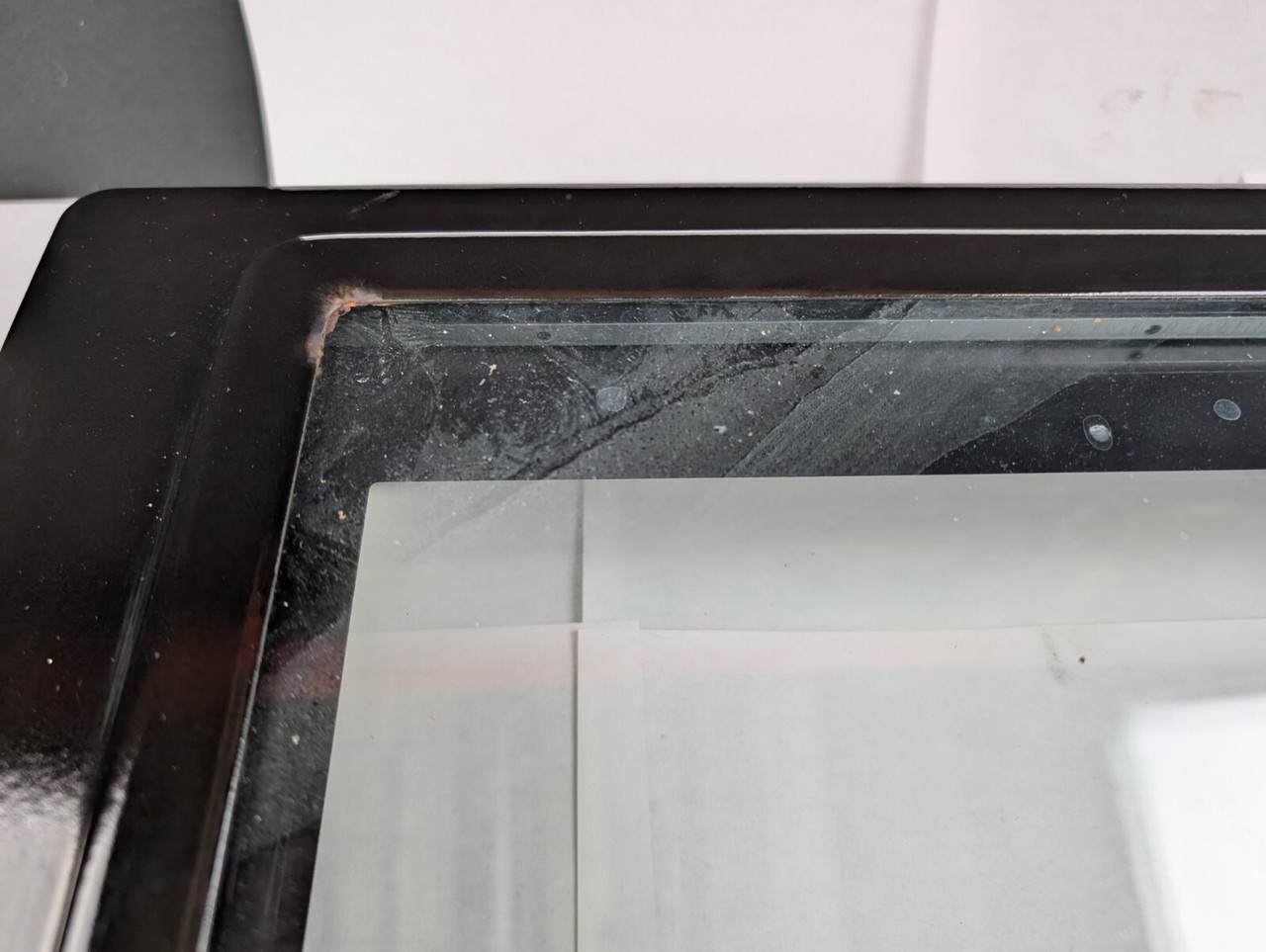 21" Greystone Replacement Oven Door Silver Stove Range RV Camper Trailer B Grade