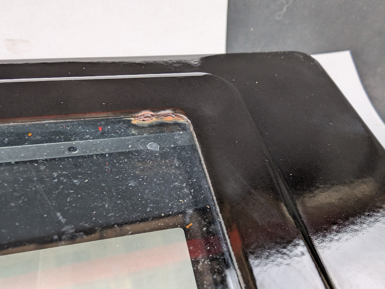 21" Greystone Replacement Oven Door Silver Stove Range RV Camper Trailer B Grade