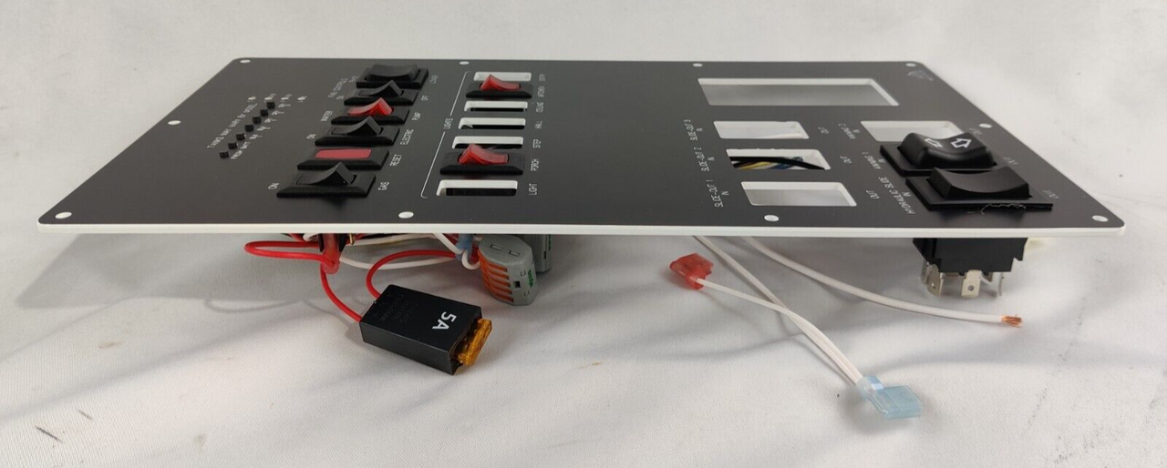 KIB M2129 RV Tank Monitor Slide Out Light Awning Switch Control Panel Camper