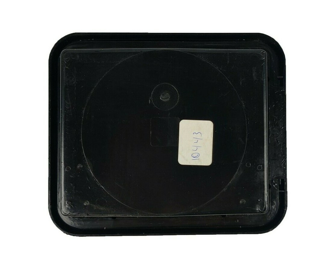 B&B 6" x 5" RV Utility Hatch Multi Purpose Electric Plumbing Water Camper Black