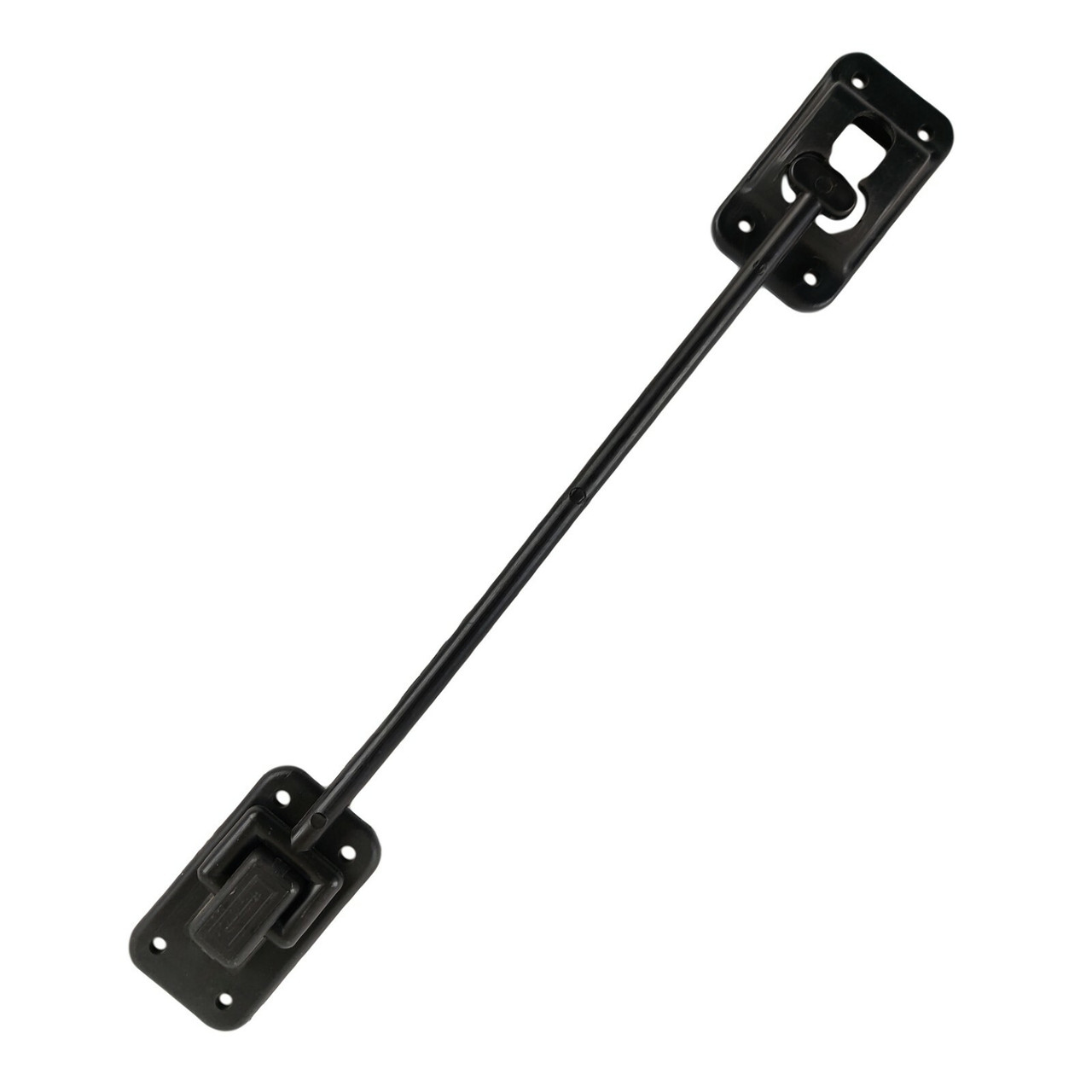 10" Entry Door Catch Latch T Style Holder Camper Black Plastic RV Entrance