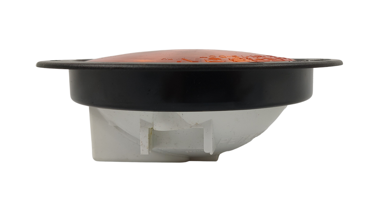 Peterson 4" Amber Yellow Marker Turn Signal Light w Flange 418 Rear Tail Trailer