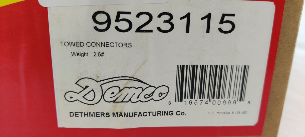 Demco Towed Connector Electrical Hook Up Jeep Grand Cherokee Motorhome Towing