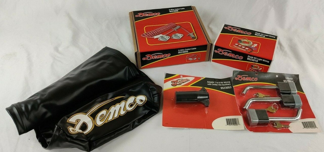Demco Diode System Combo Tow Bar Kit 9523057 Towing Motorhome RV
