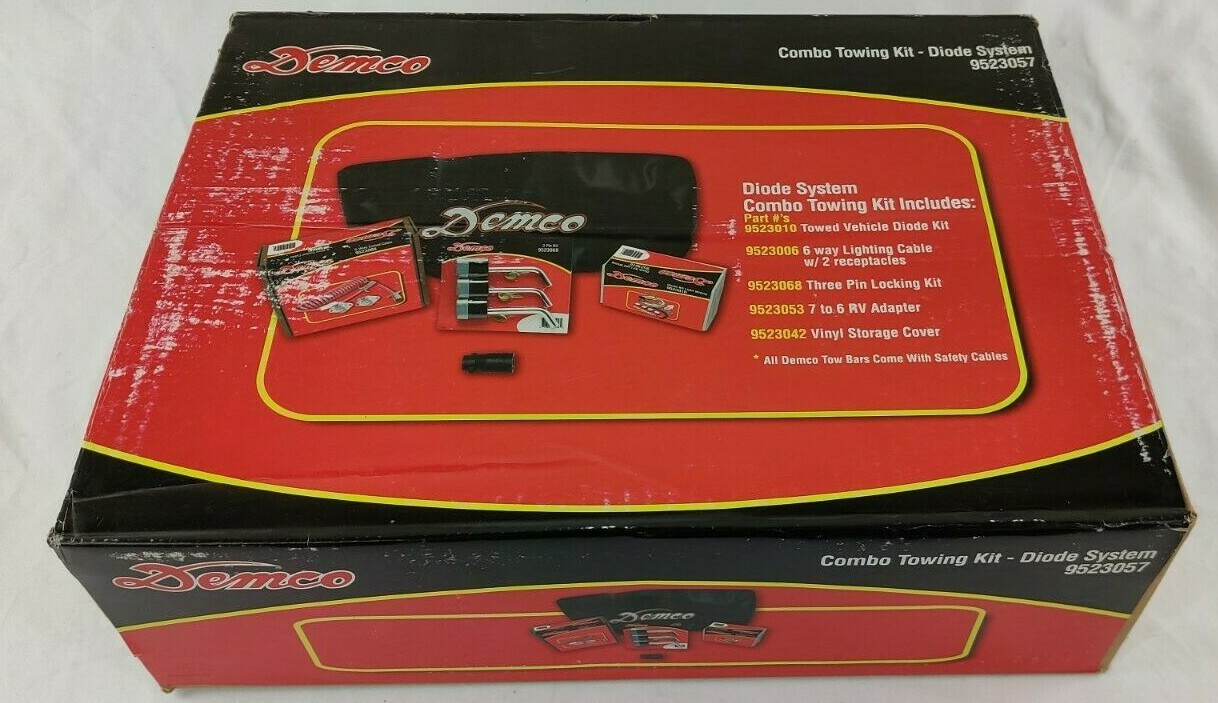 Demco Diode System Combo Tow Bar Kit 9523057 Towing Motorhome RV