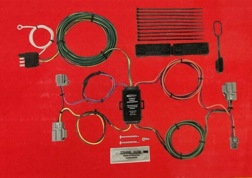 Demco Towed Connector Electrical Hook Up Ford Focus Sedan Motorhome Towing