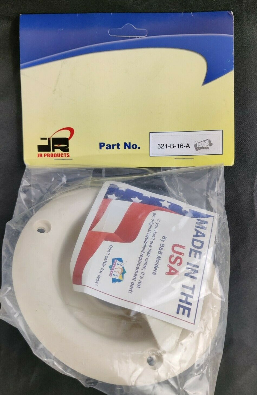 JR Products City Water Dish Fill Colonial White 321-B-16-A RV Camper Trailer