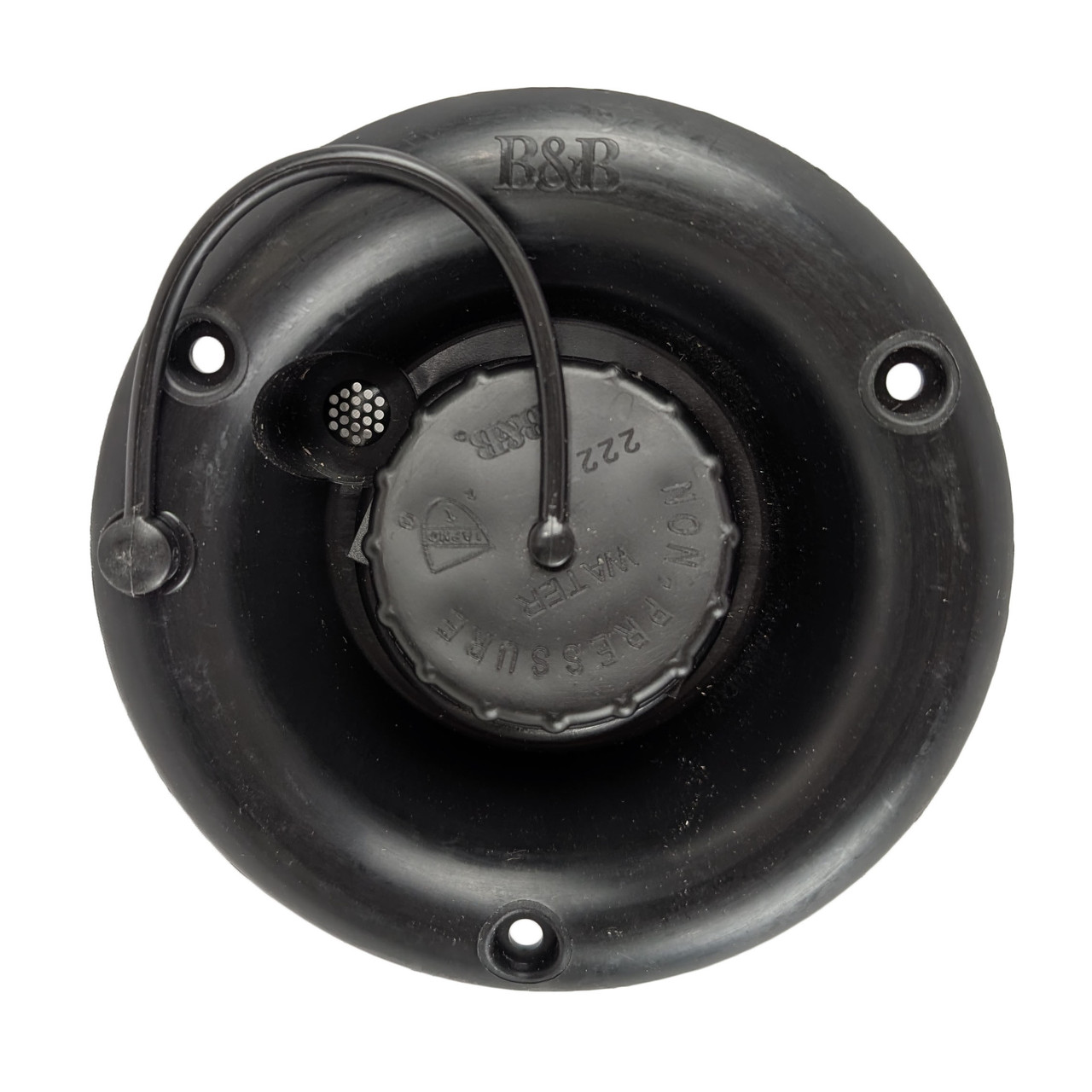 4 3/4" Black Gravity Water Fill Inlet