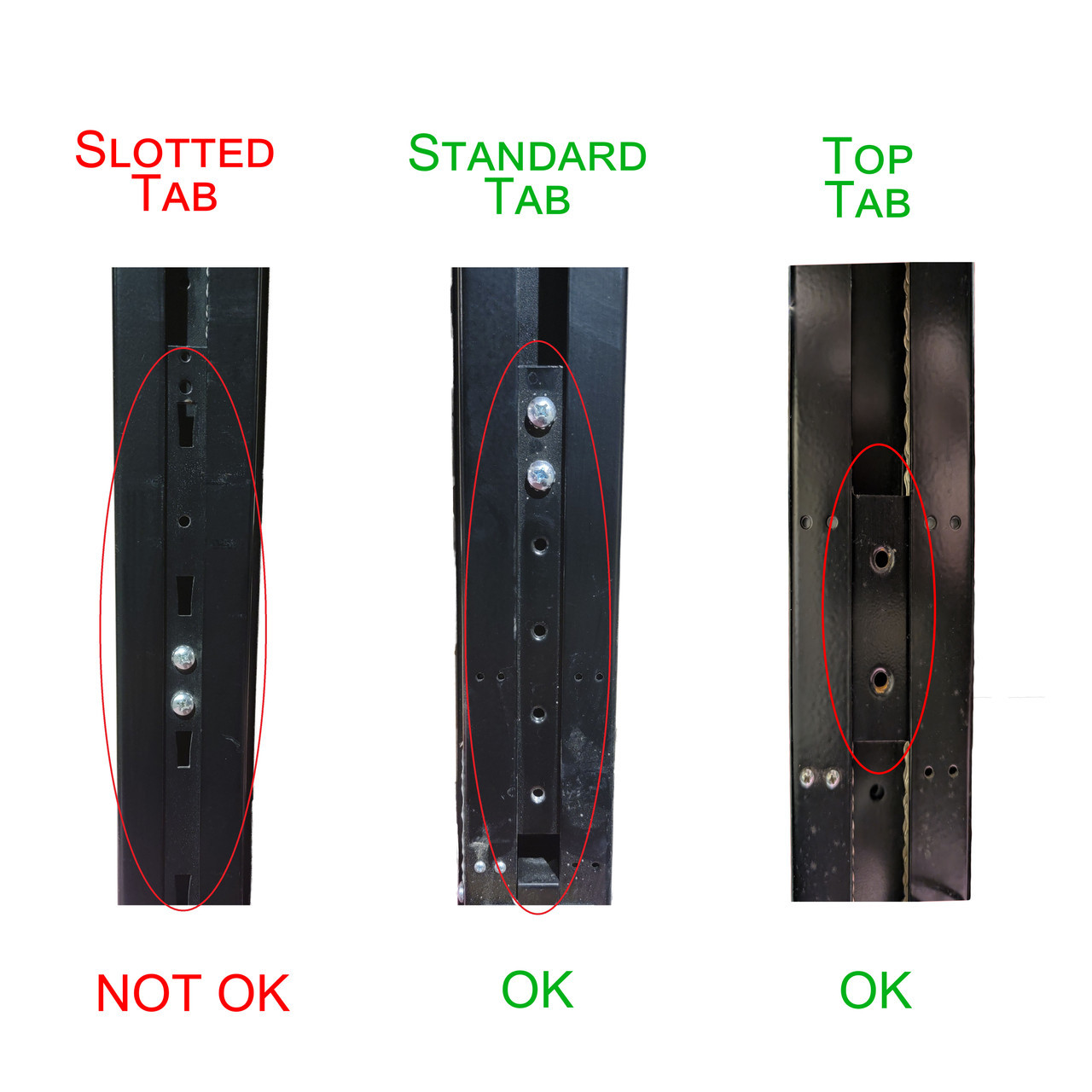 Happijac Bed Support Rail Kit - Additional Bunk - Black - 60"