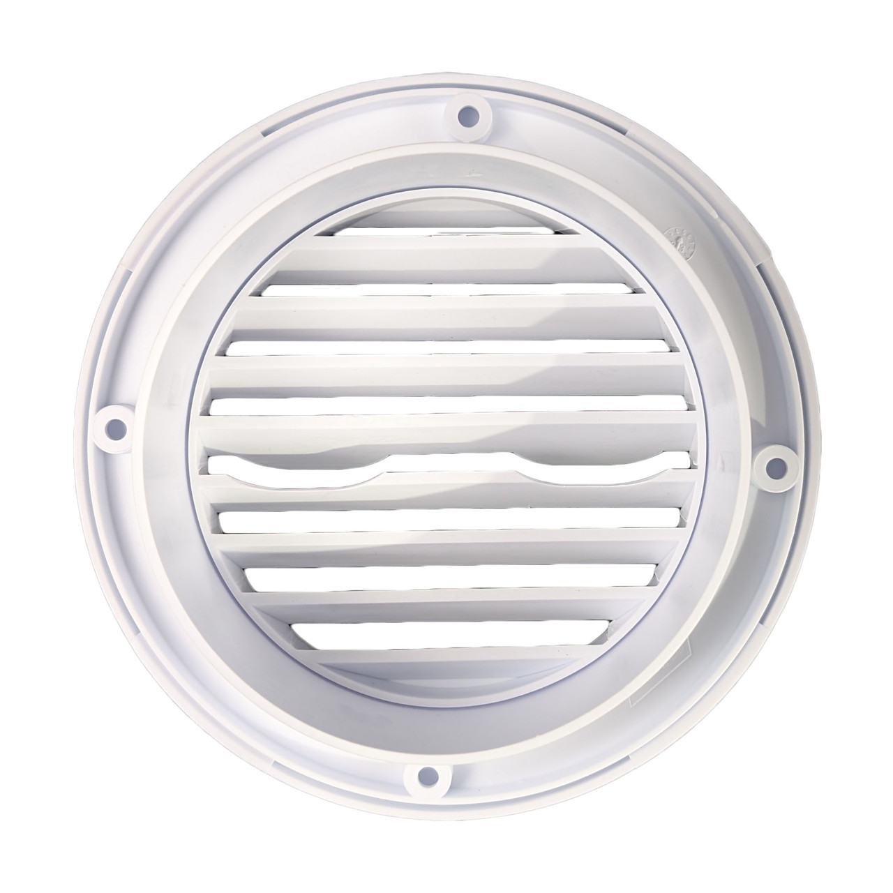 6.5" Round AC Ceiling Vent - White