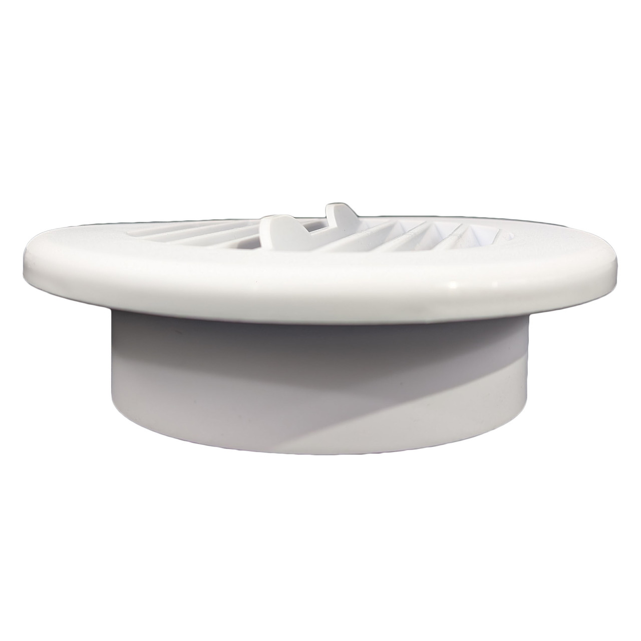 6.5" Round AC Ceiling Vent - White