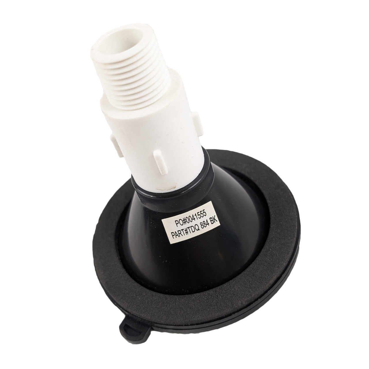 Exterior Spray Port Quick Connect - Black