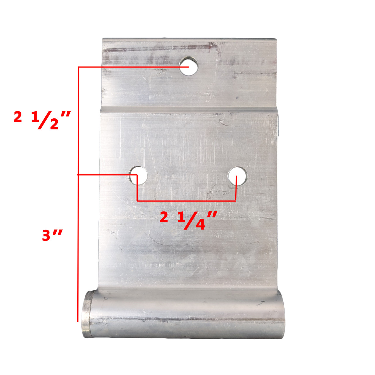Lippert Ramp Door Hinge - Left Upper - Aluminum