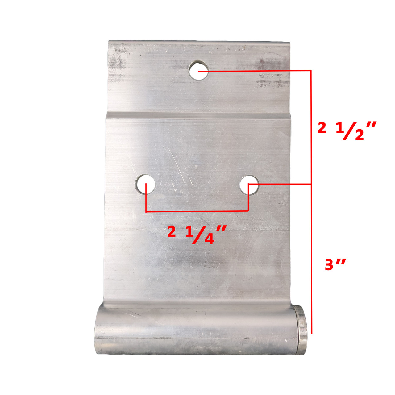 Lippert Ramp Door Hinge - Right Upper - Aluminum