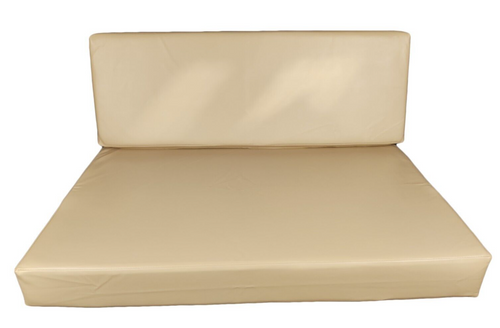 40" Tan Dinette Booth Cushions Set Table Seat RV Camper Trailer Mobile Home