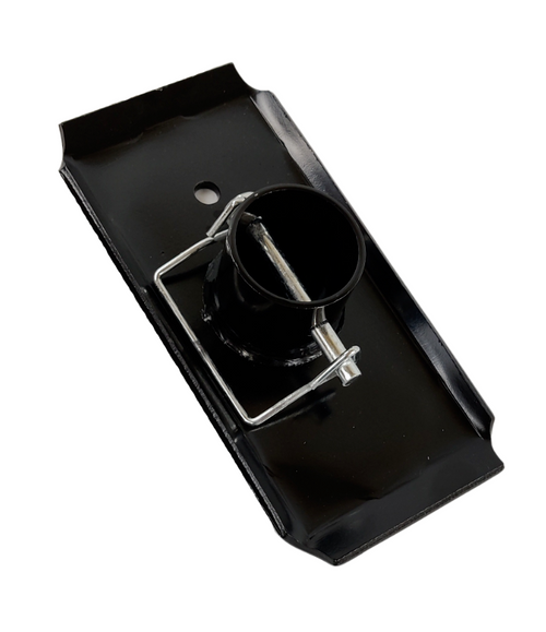 BAL Short Tongue Jack Foot Pad Base 1000 lb 1 5/8" ID Black RV Camper Trailer