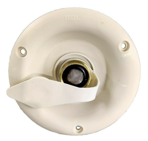 JR Products City Water Dish Fill Colonial White 321-B-16-A RV Camper Trailer