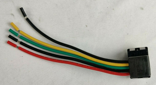 JR Products RV Slide Out Room Switch In Out Rocker Black 5 Wire Momentary Camper