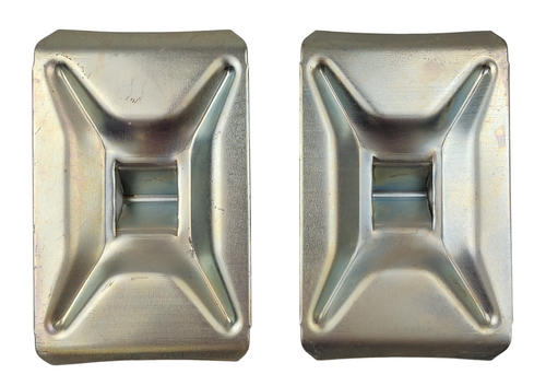 Pair of RV Landing Gear Foot Pad Fifth Wheel Camper Leg 5th Wheel Jack