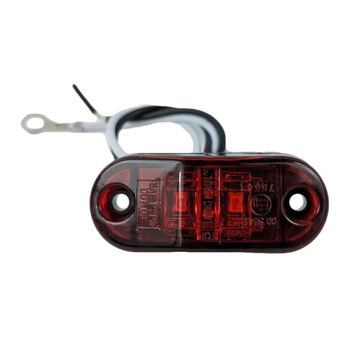 (25) 2 1/2" x 1 1/16" LED Red Marker Light