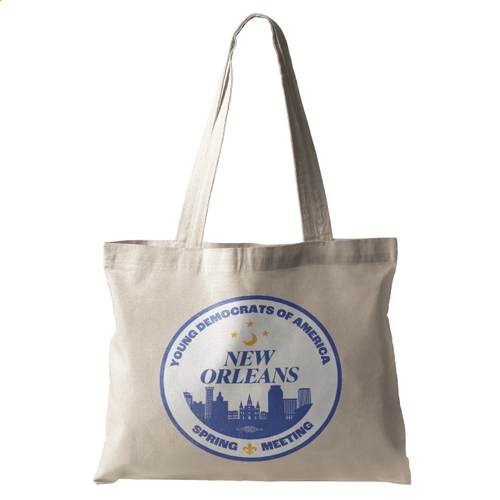 Spring Meeting (Natural Canvas Tote)