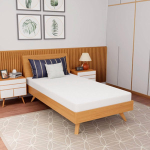Twin size 5-inch Charcoal Infused Memory Foam Mattress with Removable Cover Q280-TWFVMFW913584762