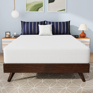 Full size 10-inch Charcoal Infused Memory Foam Mattress with Removable Cover Q280-FBCTMF16352718