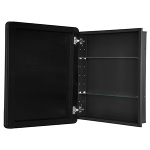 Medicine Cabinet, 24 x 30 inch, Medicine Cabinet for Bathroom with Mirror,  Aluminum Frame Bathroom E415-JXYJJXJ2430IYDJW2V0