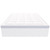 Mattress Topper, Queen Size, 4 in Thickness, Memory Foam, Fiber Fill, Detachable & Washable, Ergono E415-DHYCDZ6080INC2P47V0