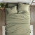 Twin XL Sage 4 PCS Soft Wrinkle Resistant Microfiber/Polyester Sheet Set Q280-GRTX1355