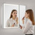 Lighted Medicine Cabinet with Mirror, 30 x 28 in Recessed or Wall Mount, 3 Color Dimmable LED Bathr E415-LEDJXJJ3028IHGXWS001V1