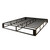 Queen size 7.8-inch Metal Frame Box-Spring Foundation for Mattress with Cover Q280-QNKSEMBS1135892