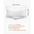 Bed Pillows for Sleeping, Set of 2, Queen Size Luxury Quality Hotel Pillows with Original Down Alte E415-CZTYRQUEEN2PSQLSZ001V0
