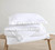 Queen Size White Ruffled Edge Microfiber Comforter Set Q280-WHQU4999