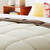 Twin All Seasons Beige/Brown Reversible Polyester Down Alternative Comforter Q280-TWSM3799