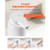 Soap Dispenser, 300 ml / 10 oz, Rechargeable Automatic Hand Soap Dispenser with Pump, 2 Adjustable  E415-GYSXSYHRYFPQSOCQ5001V9